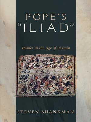 cover image of Pope's "Iliad"